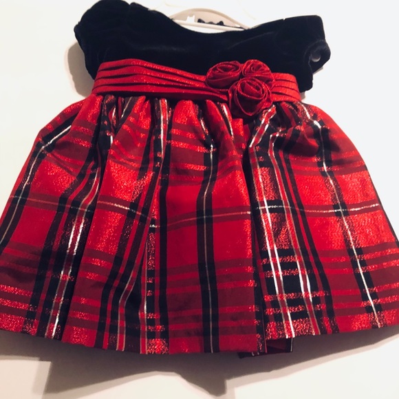 bonnie jean plaid dress